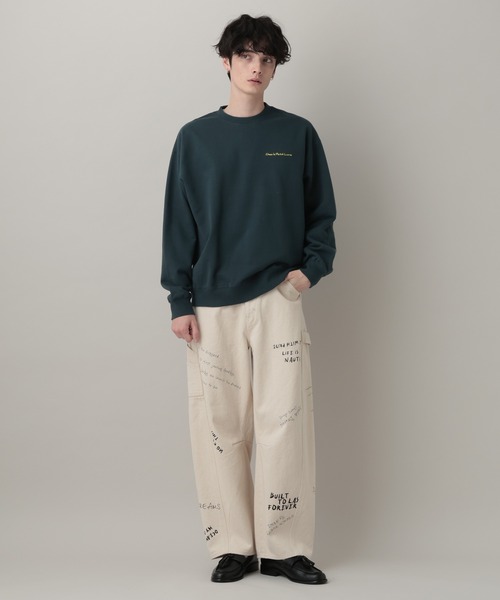 RAGEBLUE(レイジブルー)の「Souvenir Print Sweat Shirts / スーベニアプリントスウェット(スウェット・メンズ・ブラック/ホワイト/グリーン・LARGE/MEDIUM)」の21枚目の写真