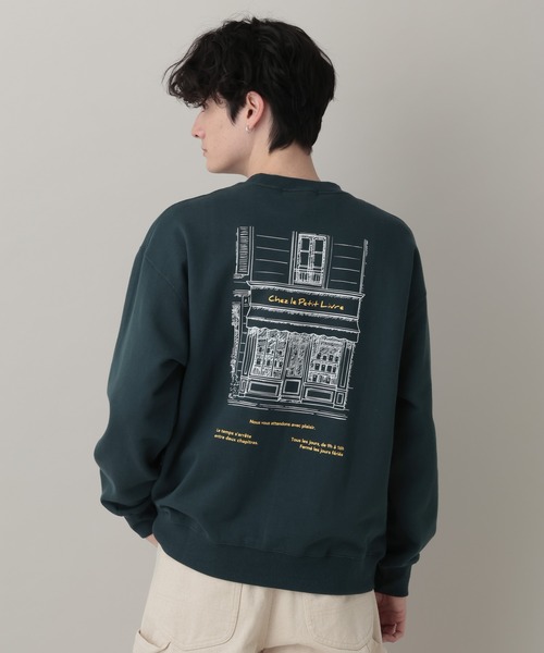 RAGEBLUE(レイジブルー)の「Souvenir Print Sweat Shirts / スーベニアプリントスウェット(スウェット・メンズ・ブラック/ホワイト/グリーン・LARGE/MEDIUM)」の22枚目の写真
