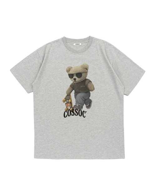 COSO(コソ)の「ボードベアコソ半袖Tシャツ(ブラック)(Tシャツ/カットソー・レディース・ブラック・S/M/L)」の3枚目の写真