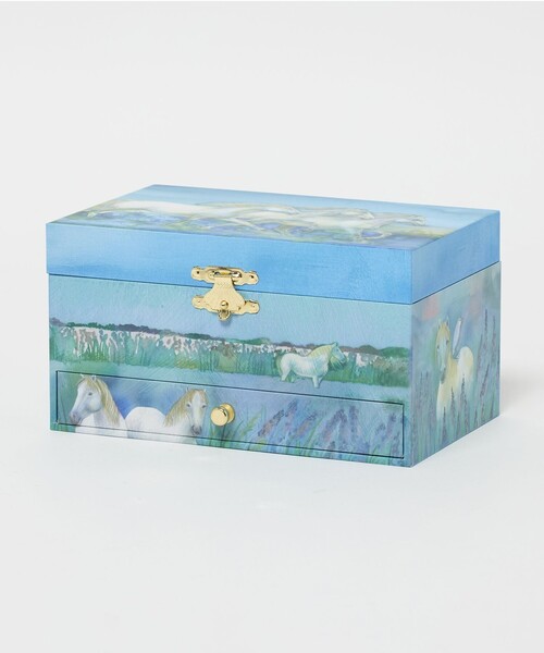 UNITED ARROWS(ユナイテッドアローズ)の「<trousselier>HORSE オルゴール(インテリア雑貨・レディース・ライトブルー/ケリーグリーン・FREE)」の17枚目の写真