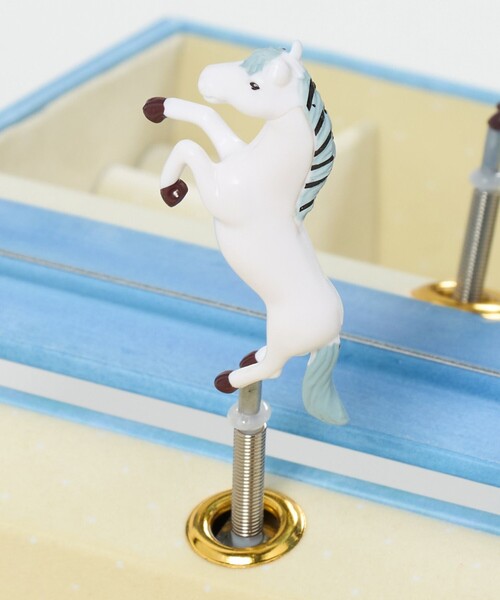 UNITED ARROWS(ユナイテッドアローズ)の「<trousselier>HORSE オルゴール(インテリア雑貨・レディース・ライトブルー/ケリーグリーン・FREE)」の20枚目の写真