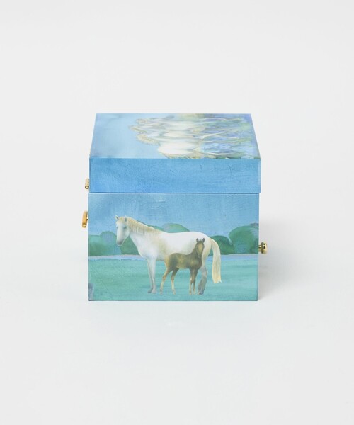 UNITED ARROWS(ユナイテッドアローズ)の「<trousselier>HORSE オルゴール(インテリア雑貨・レディース・ライトブルー/ケリーグリーン・FREE)」の21枚目の写真