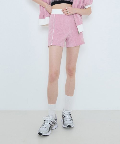 LARTIGENT(ラーティゼン)の「L4 TERRY SHORTS(PINK)(その他パンツ・レディース・その他・FREE)」の1枚目の写真
