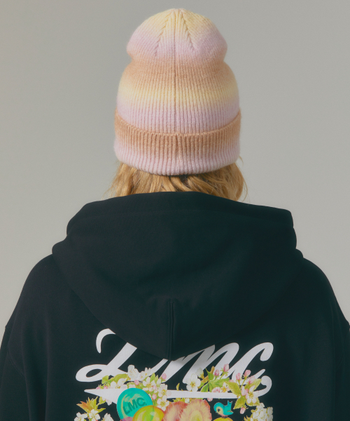 LMCの「OVAL OMBRE BRUSHED KNIT BEANIE beige（ニットキャップ/ビーニー・メンズ・その他・ONE SIZE）」の6枚目の写真