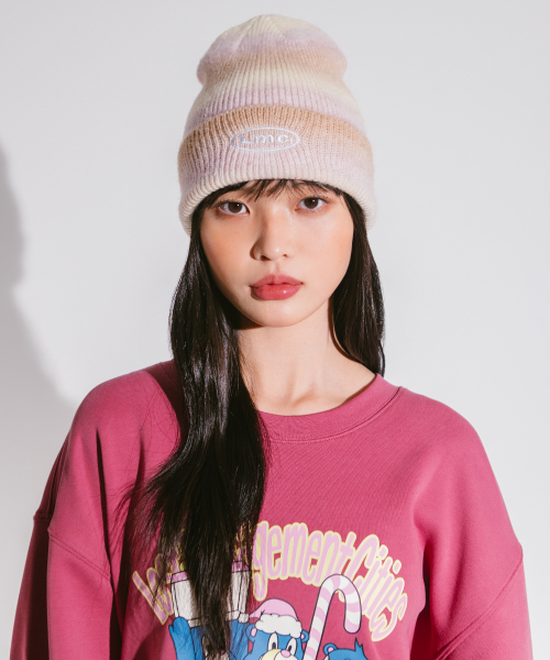 LMCの「OVAL OMBRE BRUSHED KNIT BEANIE beige（ニットキャップ/ビーニー・メンズ・その他・ONE SIZE）」の7枚目の写真