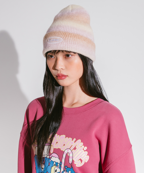 LMCの「OVAL OMBRE BRUSHED KNIT BEANIE beige（ニットキャップ/ビーニー・メンズ・その他・ONE SIZE）」の8枚目の写真