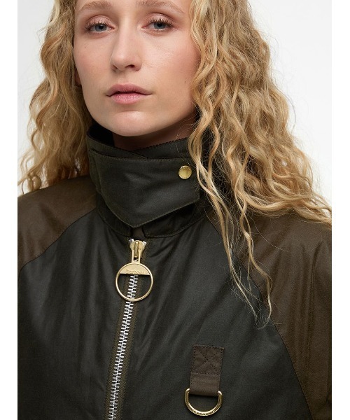 Barbour（バブアー）の「Keartonワックス ジャケット（その他アウター・レディース・オリーブ/ベージュ/ネイビー・10/8）」の7枚目の写真