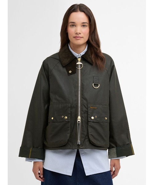 Barbour（バブアー）の「Keartonワックス ジャケット（その他アウター・レディース・オリーブ/ベージュ/ネイビー・10/8）」の10枚目の写真