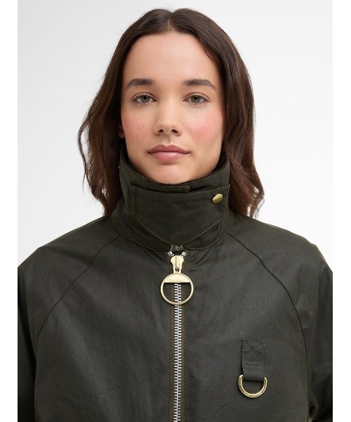 Barbour（バブアー）の「Keartonワックス ジャケット（その他アウター・レディース・オリーブ/ベージュ/ネイビー・10/8）」の12枚目の写真