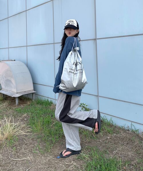 MAUER（マウアー）の「Flohmarkt Gym Sack (SILVER)（バックパック/リュック・メンズ・その他・FREE）」の3枚目の写真