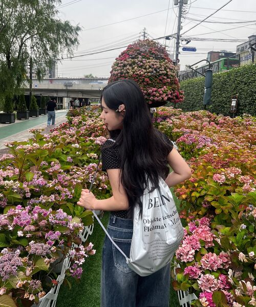 MAUER（マウアー）の「Flohmarkt Gym Sack (SILVER)（バックパック/リュック・メンズ・その他・FREE）」の5枚目の写真
