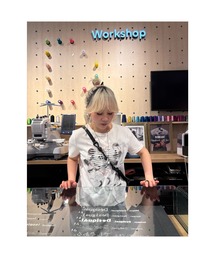 Desigual | ミッキー&ミニー グラフィック ハートTシャツ ディズニー(Tシャツ/カットソー)