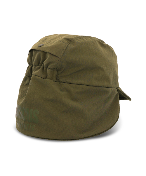 DISCUS ATHLETIC（ディスカス　アスレチック）の「ロゴフリースイヤーフラップキャップカーキ（キャップ・レディース・その他・FREE）」の4枚目の写真