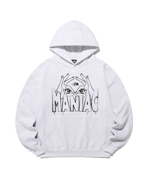 NICE GHOST CLUB（ナイスゴーストクラブ）の「BLIND MANIAC HOODIE_LIGHT GREY(NG2EFUM407A)（パーカー）」