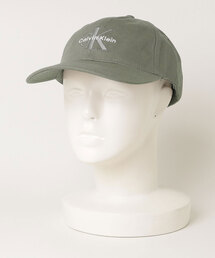 Calvin Klein（カルバン・クライン）の「【Calvin Klein/カルバンクライン】MONOGRAM EMBROIDERY BASEBALL CAP/モノグラム エンブロイダリー ベースボールキャップ（キャップ）」
