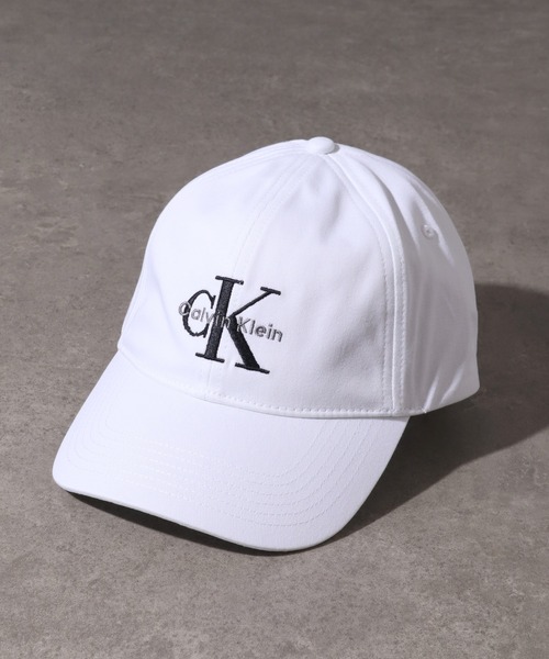 Calvin Klein（カルバン・クライン）の「【Calvin Klein/カルバンクライン】MONOGRAM EMBROIDERY BASEBALL CAP/モノグラム エンブロイダリー ベースボールキャップ（キャップ・メンズ・ホワイト/ブラック/ライトカーキ・ONE SIZE）」の15枚目の写真