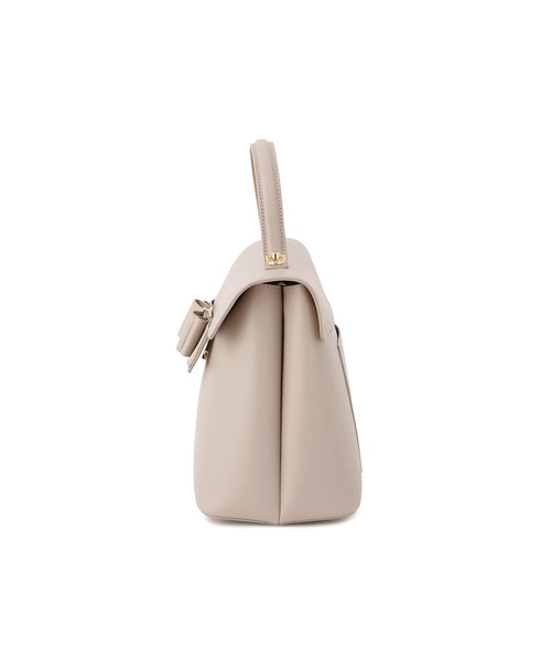 VIS（ビス）の「リボンベルトワンハンドルバッグ/軽量・2WAY（ハンドバッグ・レディース・ベージュ/ブラック/オフホワイト・FREE）」の22枚目の写真