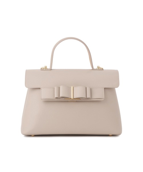 VIS（ビス）の「リボンベルトワンハンドルバッグ/軽量・2WAY（ハンドバッグ・レディース・ベージュ/ブラック/オフホワイト・FREE）」の11枚目の写真