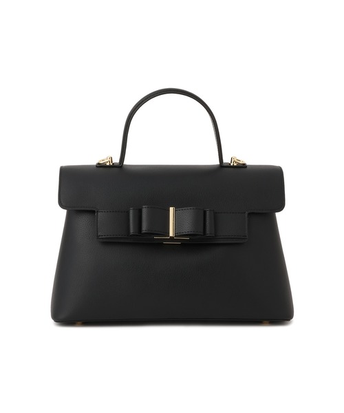 VIS（ビス）の「リボンベルトワンハンドルバッグ/軽量・2WAY（ハンドバッグ・レディース・ベージュ/ブラック/オフホワイト・FREE）」の10枚目の写真