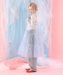 セール】original print gather skirt/オリジナルプリントギャザー