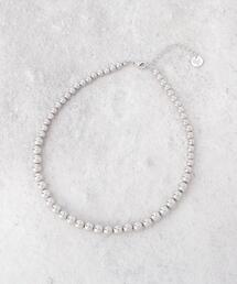 Dessin（デッサン）の「シルバービーズショートネックレス（ネックレス）」