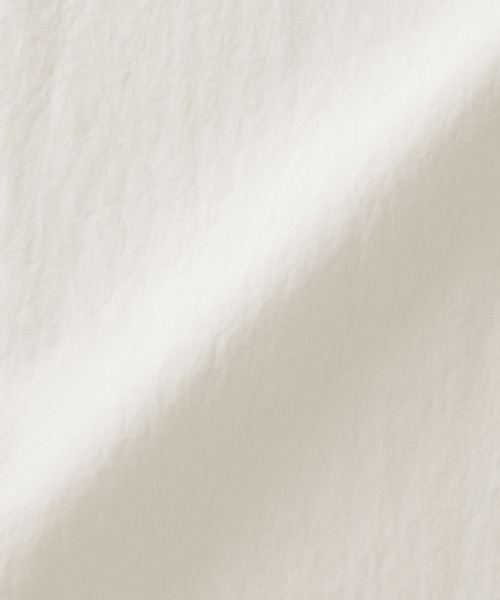 無印良品（ムジルシリョウヒン）の「婦人　撥水ＵＶカットフードがしまえるロングコート（その他アウター・レディース・アイボリー/スモーキーグリーン系/ダークネイビー・S/M/L/XL）」の12枚目の写真