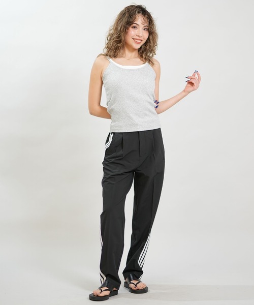 adidas(アディダス)の「adidas/アディダス W コミューターストレッチテーパードパンツ UPF50+ MLU18(その他パンツ・レディース・ブラック/ベージュ・M/L)」の10枚目の写真