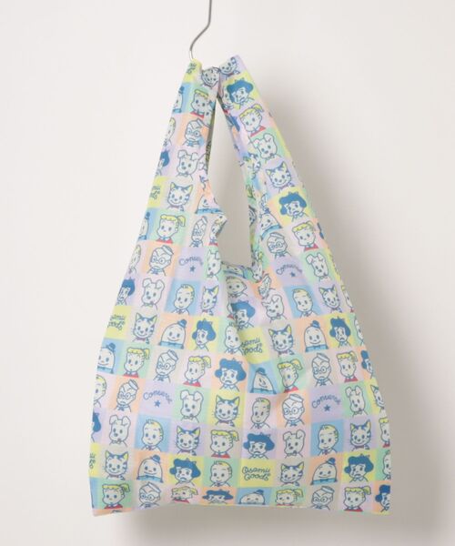 CONVERSE（コンバース）の「【CONVERSE】CV OG PACKABLE SHOPPING BAG / オサムグッズコラボ パッチロゴ ショッピングバッグ（エコバッグ/サブバッグ・メンズ・オフホワイト/ピンク/ミント/パープル・FREE）」の5枚目の写真