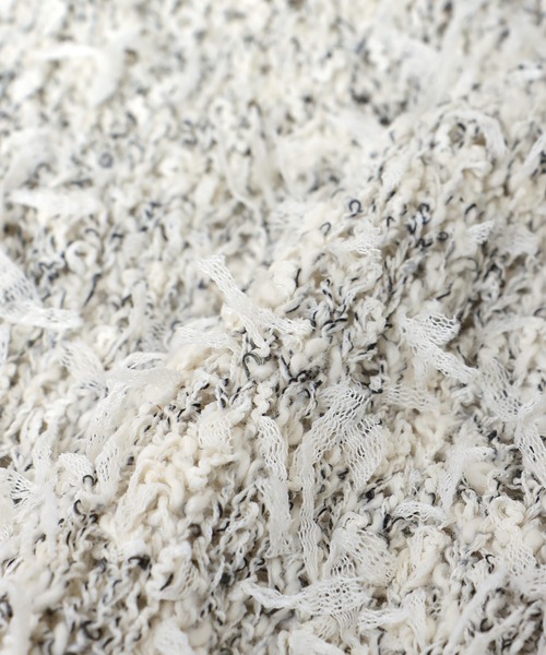 Jines(ジネス)の「リボンチュールニット(ニット/セーター・レディース・ブルー/ブラック・38)」の9枚目の写真