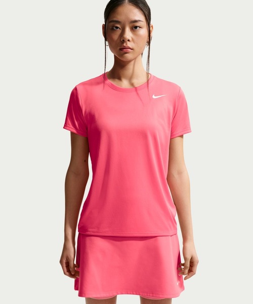 NIKE(ナイキ)の「ナイキ NIKE ナイキ ウィメンズ DF RLGD S/S Tシャツ(Tシャツ/カットソー・レディース・ブラウン/パープル/コーラル・M/L)」の3枚目の写真