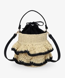 MIAN | フリル2wayかごバッグ(かごバッグ)