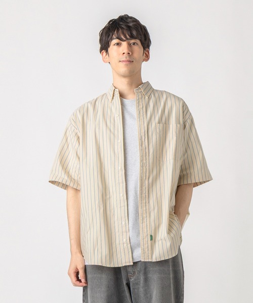 L.L.Bean（エルエルビーン）の「【JAPAN EDITION】オロノ・ショートスリーブ・シャツ（シャツ/ブラウス・メンズ・グリーン系その他/イエロー系その他/グレー系その他・LARGE/MEDIUM/SMALL）」の3枚目の写真