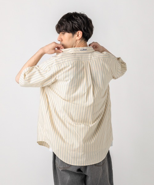 L.L.Bean（エルエルビーン）の「【JAPAN EDITION】オロノ・ショートスリーブ・シャツ（シャツ/ブラウス・メンズ・グリーン系その他/イエロー系その他/グレー系その他・LARGE/MEDIUM/SMALL）」の5枚目の写真