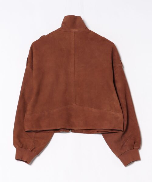 ALLSAINTS（オールセインツ）の「LOWDEN SUEDE JACKET | LOWDEN スエード ジャケット（その他アウター・レディース・ブラウン系その他・XS/L）」の7枚目の写真