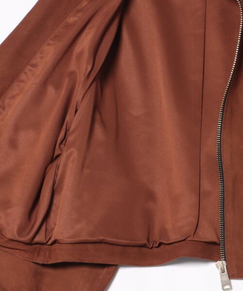 ALLSAINTS（オールセインツ）の「LOWDEN SUEDE JACKET | LOWDEN スエード ジャケット（その他アウター・レディース・ブラウン系その他・XS/L）」の8枚目の写真