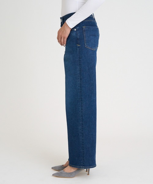YANUK(ヤヌーク)の「ストレート "GINA"(デニムパンツ・レディース・インディゴブルー・27inch/26inch/25inch/24inch/23inch/22inch/21inch)」の5枚目の写真