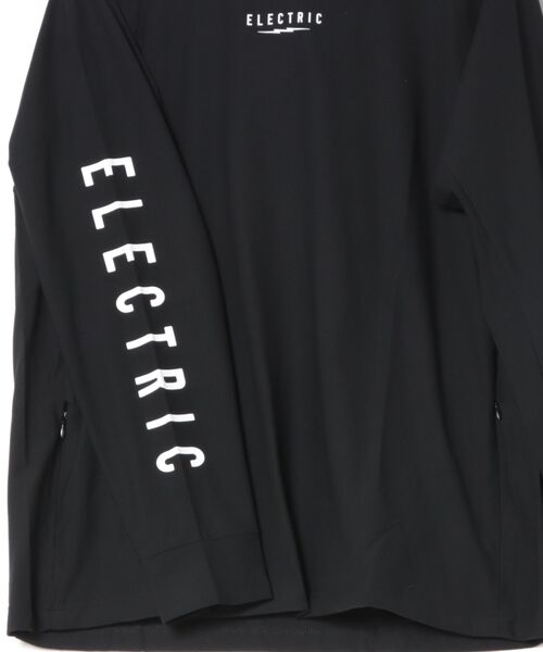 ELECTRIC（エレクトリック）の「【ムラサキスポーツ限定】Electric/エレクトリック プルオーバーパーカー UVカット 吸汗速乾 接触冷感 E26SUM01（パーカー・メンズ・ホワイト/ブラック・M/L/XL）」の4枚目の写真