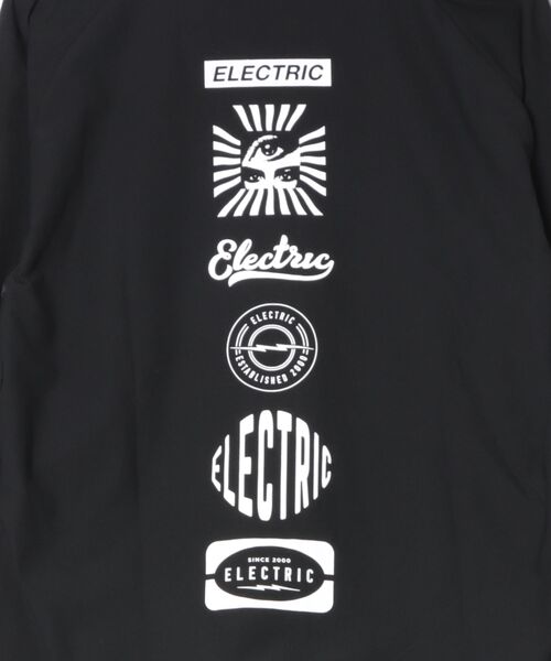 ELECTRIC（エレクトリック）の「【ムラサキスポーツ限定】Electric/エレクトリック プルオーバーパーカー UVカット 吸汗速乾 接触冷感 E26SUM01（パーカー・メンズ・ホワイト/ブラック・M/L/XL）」の5枚目の写真