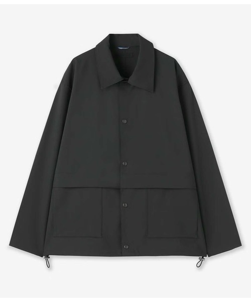 junhashimoto（ジュンハシモト）の「COACH SHIRTS JACKET（ブルゾン・メンズ・ブルーグレー/ブラック/グリーン・4/3/5）」の2枚目の写真