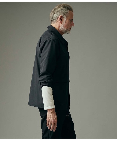 junhashimoto（ジュンハシモト）の「COACH SHIRTS JACKET（ブルゾン・メンズ・ブルーグレー/ブラック/グリーン・4/3/5）」の17枚目の写真