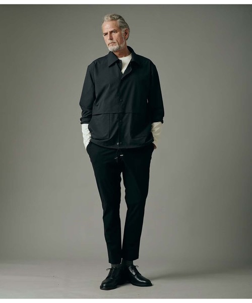 junhashimoto（ジュンハシモト）の「COACH SHIRTS JACKET（ブルゾン・メンズ・ブルーグレー/ブラック/グリーン・4/3/5）」の20枚目の写真