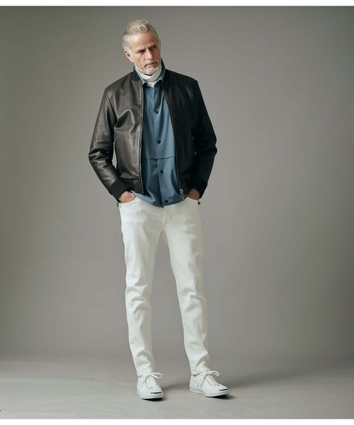 junhashimoto（ジュンハシモト）の「COACH SHIRTS JACKET（ブルゾン・メンズ・ブルーグレー/ブラック/グリーン・4/3/5）」の22枚目の写真