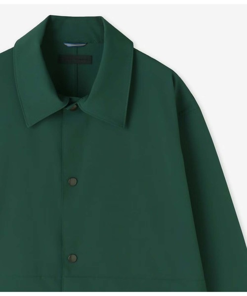 junhashimoto（ジュンハシモト）の「COACH SHIRTS JACKET（ブルゾン・メンズ・ブルーグレー/ブラック/グリーン・4/3/5）」の5枚目の写真