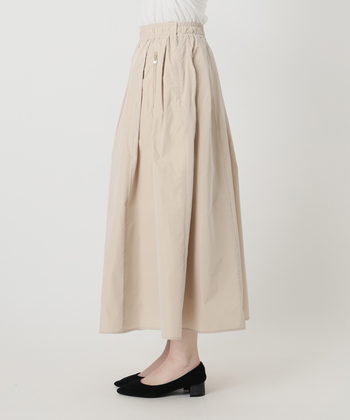 La TOTALITE（ラトータリテ）の「【洗える】タフタジップポケットスカート（スカート・レディース・ネイビー/ベージュ/バーガンディー・38/36）」の13枚目の写真