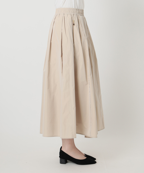 La TOTALITE（ラトータリテ）の「【洗える】タフタジップポケットスカート（スカート・レディース・ネイビー/ベージュ/バーガンディー・38/36）」の15枚目の写真