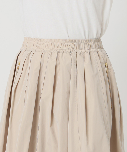 La TOTALITE（ラトータリテ）の「【洗える】タフタジップポケットスカート（スカート・レディース・ネイビー/ベージュ/バーガンディー・38/36）」の17枚目の写真