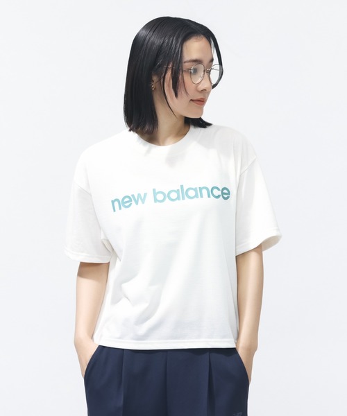 NEW BALANCE(ニューバランス)の「【別注】ニューバランス New Balance ファンクションショートレングスTシャツ 限定コラボ(Tシャツ/カットソー・レディース・オフホワイト/グリーン/ブラック・XL/L/M/S)」の20枚目の写真