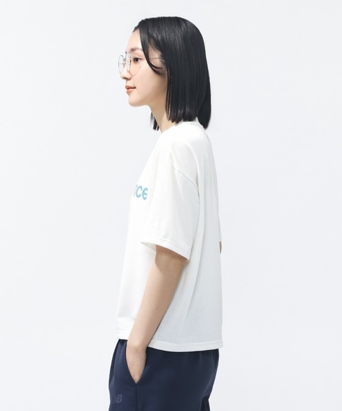 NEW BALANCE(ニューバランス)の「【別注】ニューバランス New Balance ファンクションショートレングスTシャツ 限定コラボ(Tシャツ/カットソー・レディース・オフホワイト/グリーン/ブラック・XL/L/M/S)」の21枚目の写真