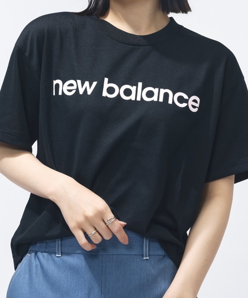 NEW BALANCE(ニューバランス)の「【別注】ニューバランス New Balance ファンクションショートレングスTシャツ 限定コラボ(Tシャツ/カットソー・レディース・オフホワイト/グリーン/ブラック・XL/L/M/S)」の5枚目の写真