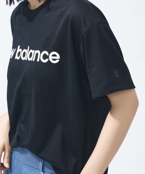 NEW BALANCE(ニューバランス)の「【別注】ニューバランス New Balance ファンクションショートレングスTシャツ 限定コラボ(Tシャツ/カットソー・レディース・オフホワイト/グリーン/ブラック・XL/L/M/S)」の6枚目の写真